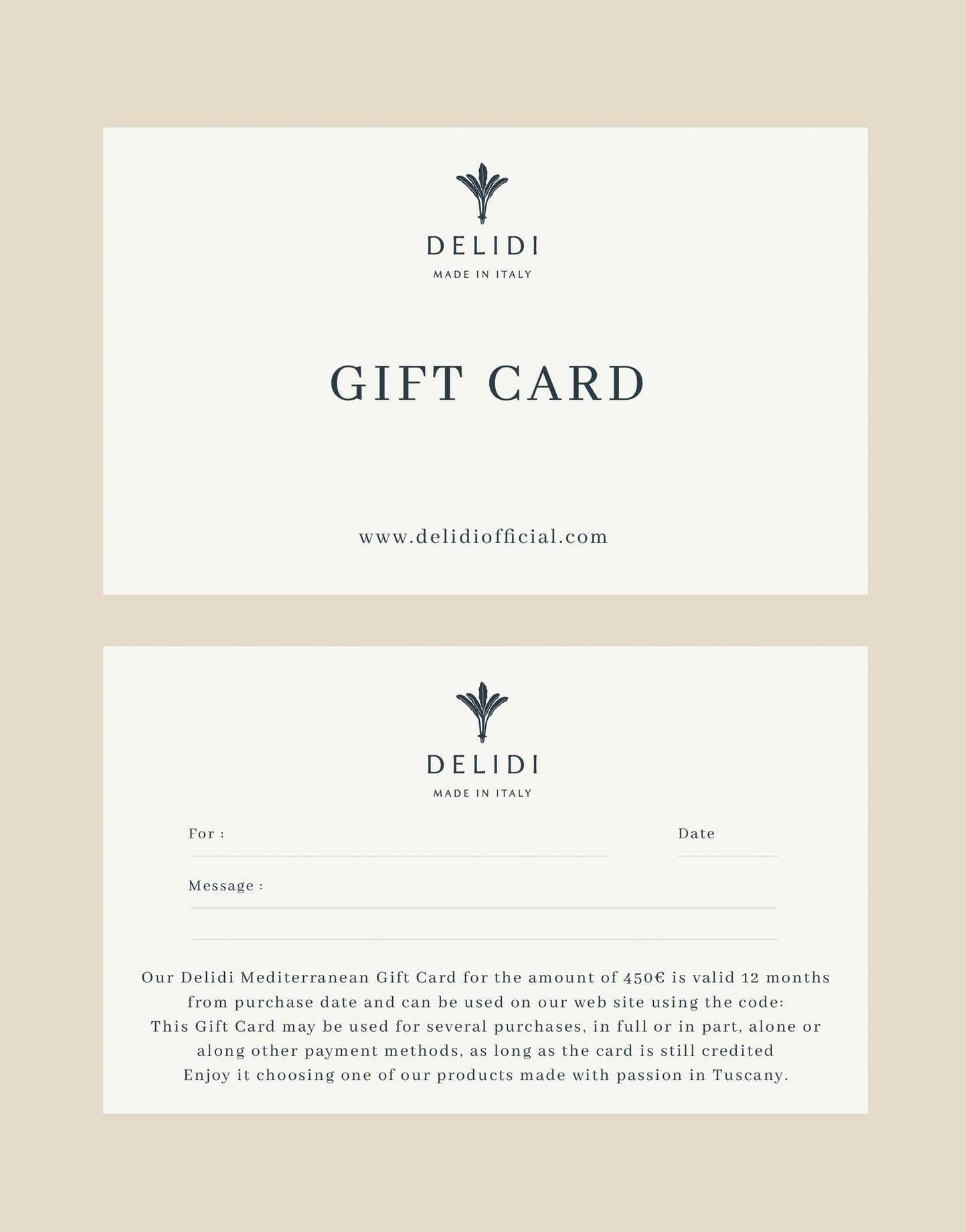 Delidi Gift Cards